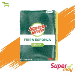 [409036] SCOTCH BRITE FIBRA ESPONJA 1 UDS