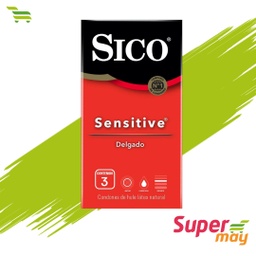 [610039] SICO SENS-ROJO PRESERVATIVO 3 UDS