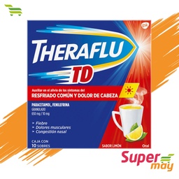 [608061] THERAFLU ROJO DIA 10 UDS