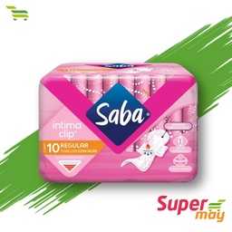 [706016] SABA CLIP C/ALAS TOALLA 10 UDS