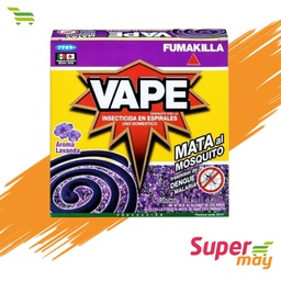 [410018] VAPE ESPIRAL LAVANDA INSECTICIDA 10 UDS