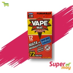[001136] VAPE LAMINITA INSECTICIDA 72 UDS