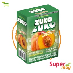 [209015] ZUKO DURAZNO BEBIDA EN POLVO 8 UDS