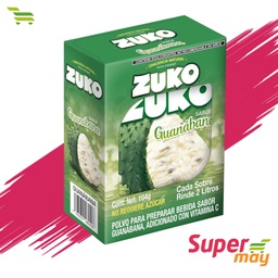 [209017] ZUKO GUANABANA BEBIDA EN POLVO 8 UDS