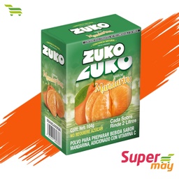 [001181] ZUKO MANDARINA BEBIDA EN POLVO 8 UDS