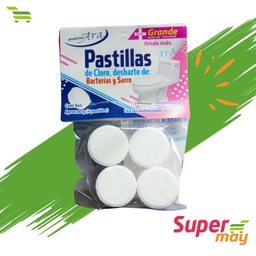 [001251] ARA CLORO PASTILLA CHICA C/4 PZ