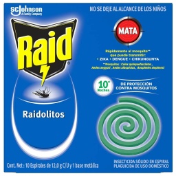 [410008] RAIDOLITOS VERDE INSECTICIDA 10 UDS