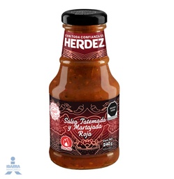 [120030] HERDEZ TATEMADA ROJA SALSA 240 GR
