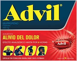 [608002] ADVIL MAX400 C/10 UDS