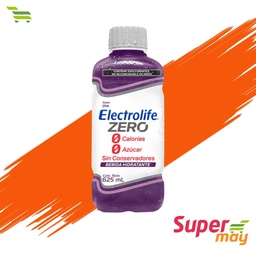 [001305] ELECTROLIT ZERO UVA SUERO 625 ML