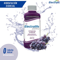 [208013] ELECTROLIT ZERO UVA SUERO 625 ML