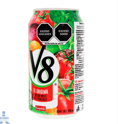 [205071] JUMEX V8 LATA JUGO 335 ML