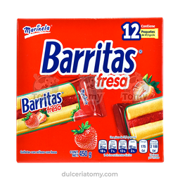 [116059] MARINELA BARRITA FRESA 450 GR