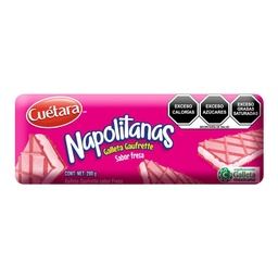 [116009] CUETARA NAPOLITANAS FRESA GALLETAS 200 GR