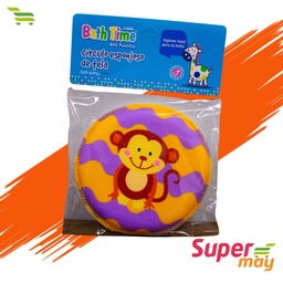 [409001] BATHTIME ESPONJA REDONDA  1 UDS