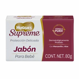 [701005] HUGGIES SUPREME JABON  80 GRS