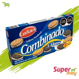 [116057] CUETARA 3 FLORES SANDWINCH COMBINADA
