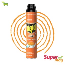 [410022] RAID CASA/JARDIN EUCALIPTO INSECTICIDA 430 ML
