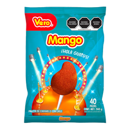 [606037] VERO MANGO C/CHILE PALETA 40 UDS