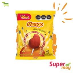 [606086] VERO MANGO C/CHILE PALETA 40 UDS