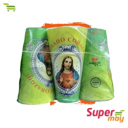 [415031] GLORIA SAGRADO CORAZON REPUESTO VELADORA 1 UDS