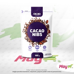 [111015] OKKO CACAO NIBS 100 GR