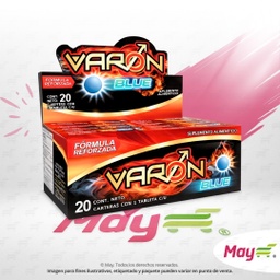 [608110] VARON BLUE  20 CARTERAS 1 UDS 500 MG